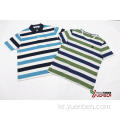 60 % Cotton 40 % Poly YD Jacquard Stripe Short Sleeve